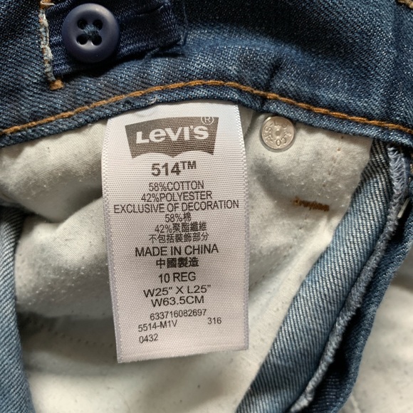 514 Blue Levi’s straight leg - Picture 3 of 3